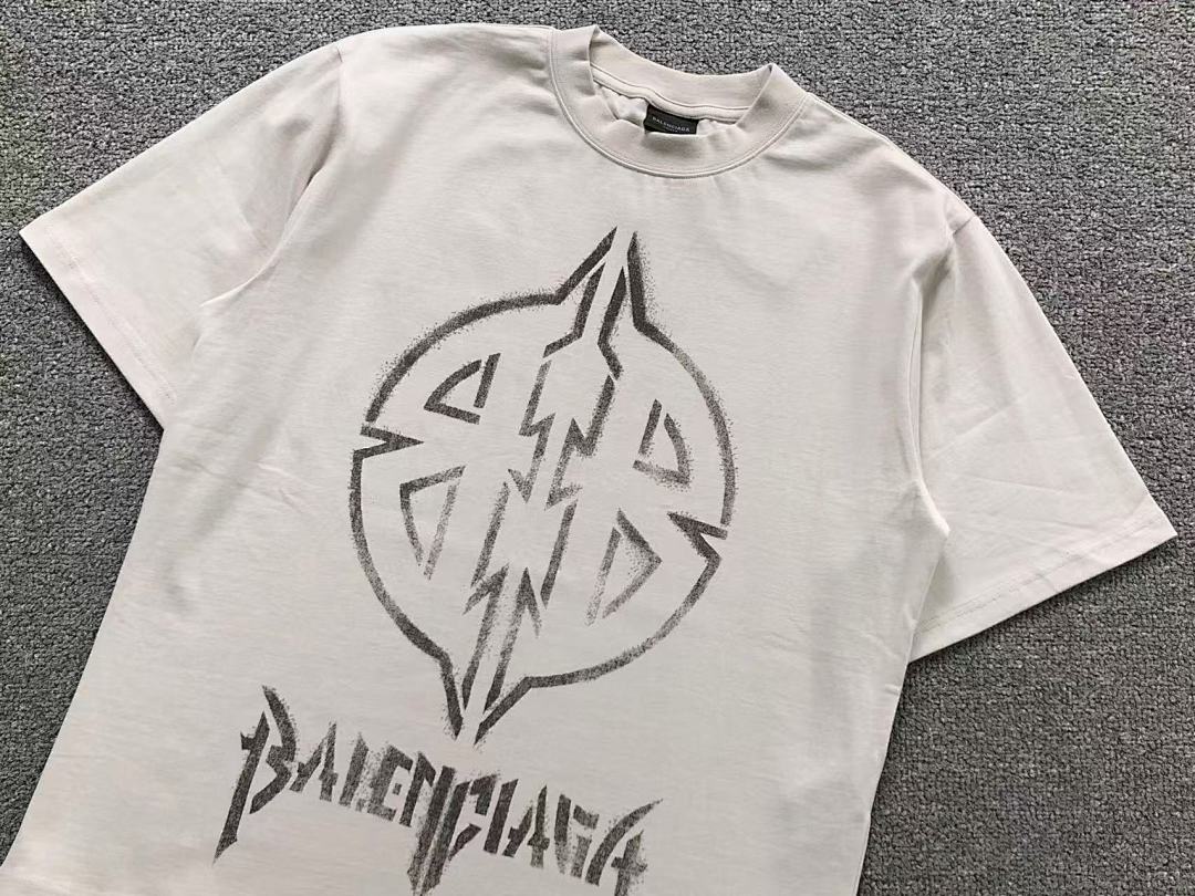 Balenciaga 135 B⭐L⭐⭐⭐IA⭐A T-SHIRT 42041309163 (Im 170Cm 60Kg I Wear Size XS In The Phot) - Image 7