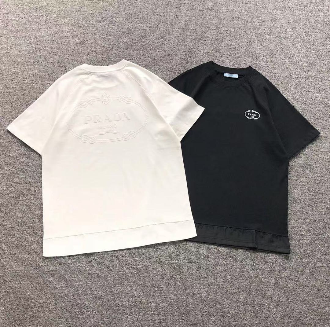 Prada 125 P⭐A⭐A T-SHIRT 211211521 (Im 170Cm 57Kg I Wear Size XS In The Phot)