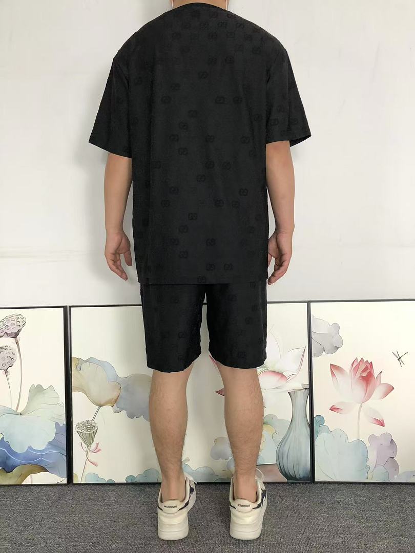 Gucci 218 G⭐C⭐I T-SHIRT SHORTS 5260209147 (Im 170Cm 60Kg I Wear Size XL In The Phot) - Image 5