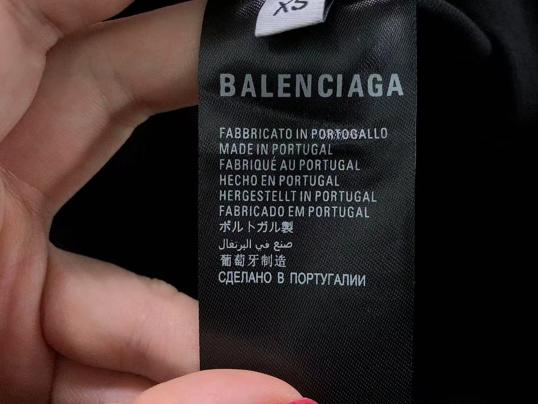 Balenciaga 125 B⭐L⭐⭐⭐IA⭐A T-SHIRT 42060510163 (Im 170Cm 60Kg I Wear Size XS In The Phot) - Image 13