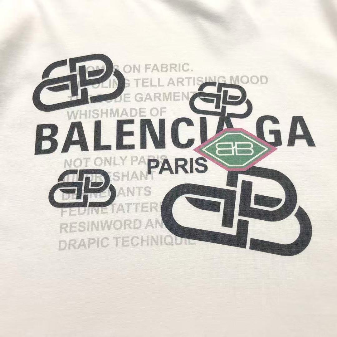 Balenciaga 108 B⭐L⭐⭐⭐IA⭐A T-SHIRT 1252215137 (Im 170Cm 60Kg I Wear Size L In The Phot) - Image 13