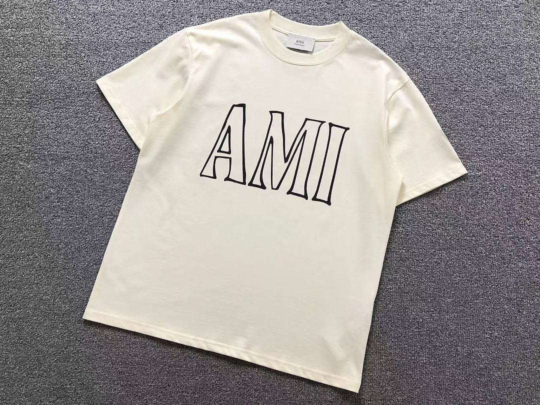 AMI 98 AMI T-SHIRT 3205181117 (Im 170Cm 65Kg I Wear Size S In The Phot) - Image 6