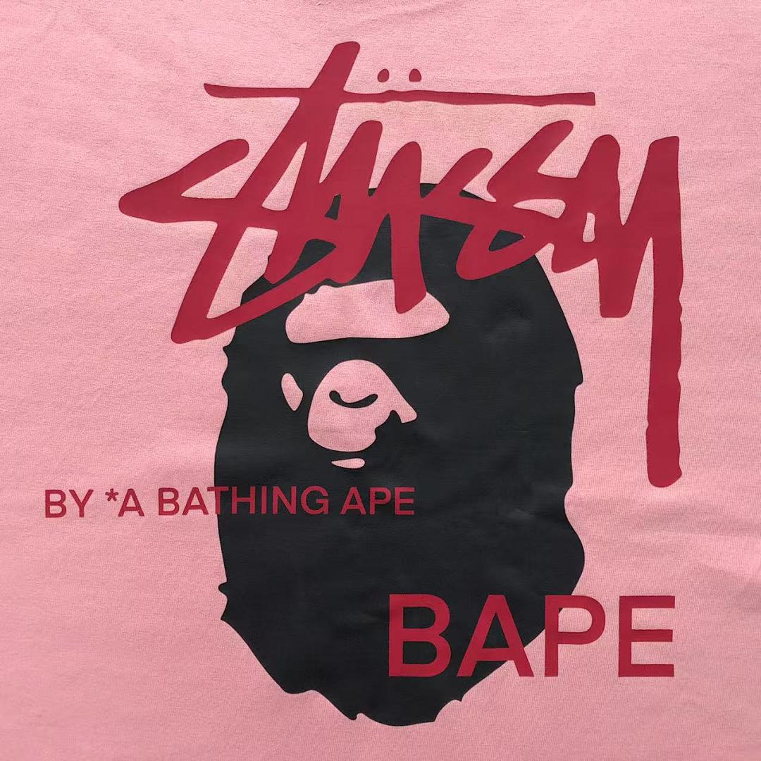 Bape 78 BAPE STUSSY T-SHIRT 1102101142 (Im 170Cm 57Kg I Wear Size S In The Phot) - Image 20