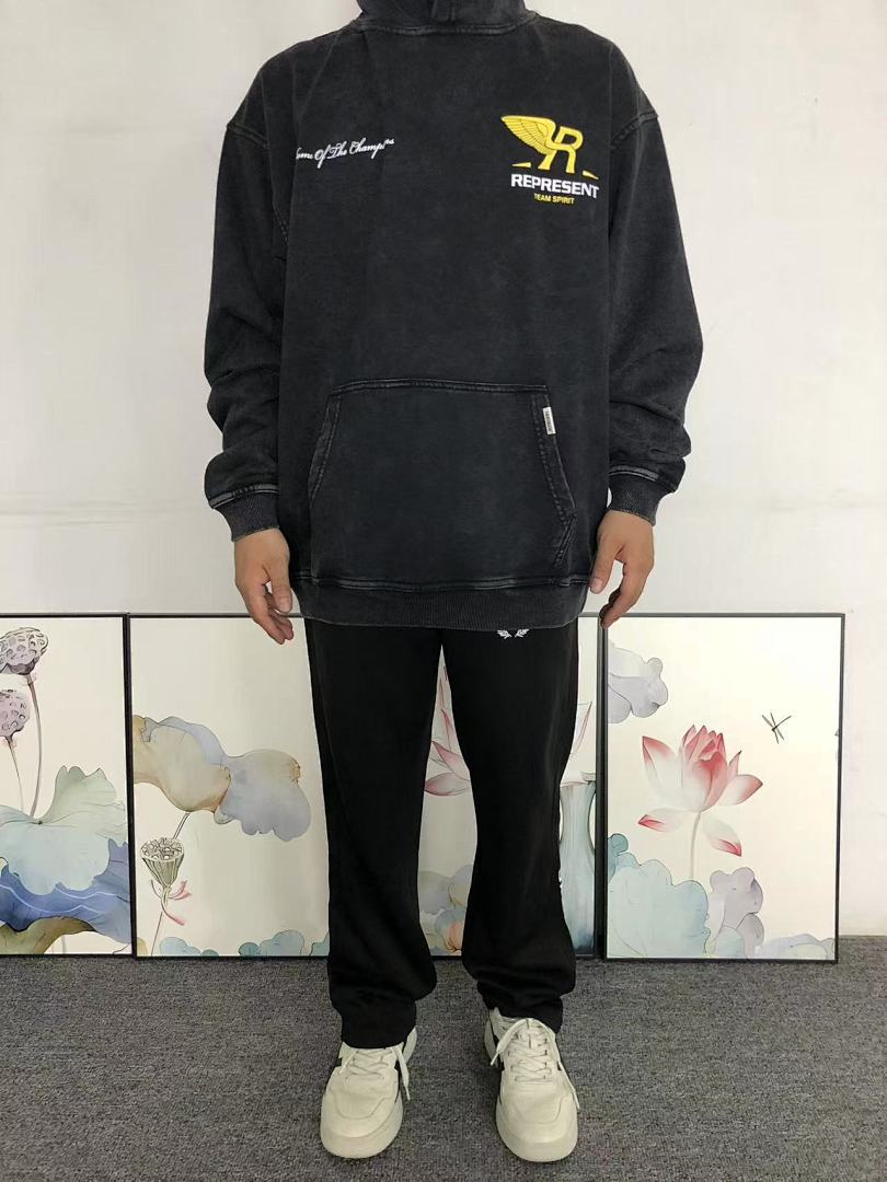 Represent 135 REPRESENT HOODIE 510032291 (Im 170Cm 60Kg I Wear Size S In The Phot) - Image 3