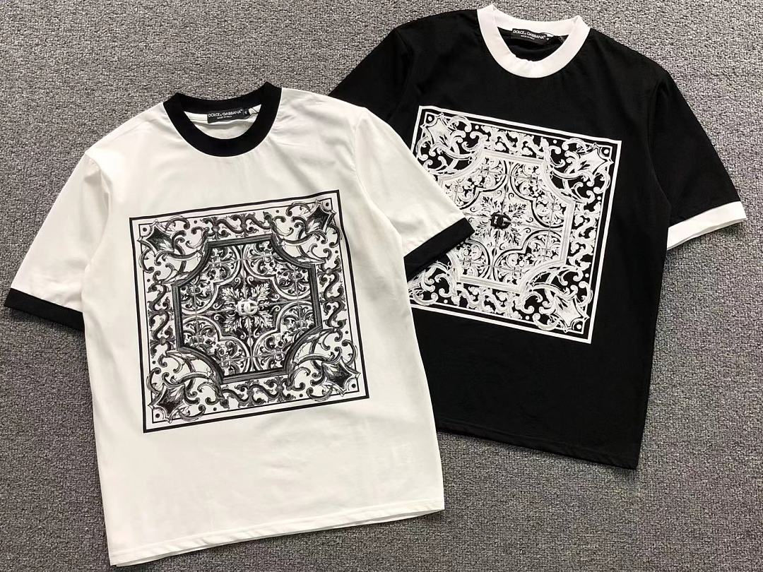 Dolce & Gabbana 185 D⭐LC⭐ GA⭐⭐A⭐A T-SHIRT 22041531125 (Im 170Cm 65Kg I Wear Size 48 In The Phot) - Image 5