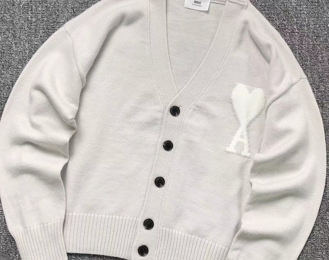 AMI 228 AMI SWEATER 4121531001 (Im 170Cm 57Kg I Wear Size S In The Phot) - Image 9