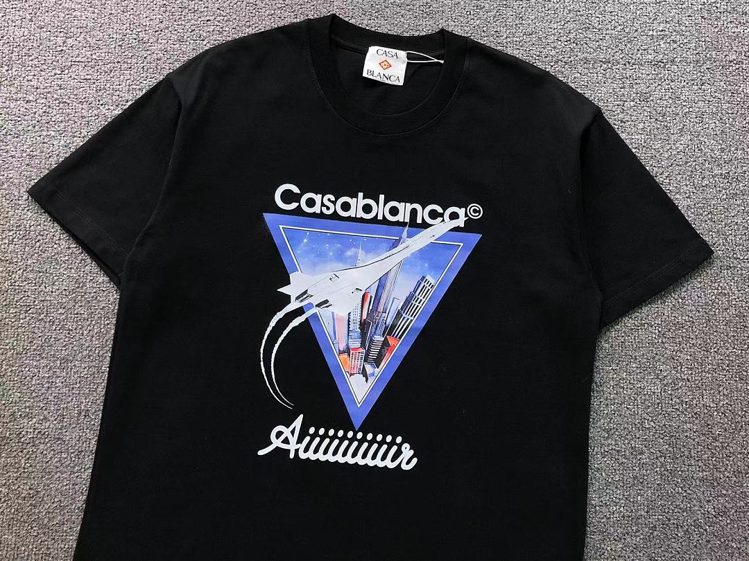 Casablanca 129 CASABLANCA T-SHIRT 3206260111 (Im 170Cm 60Kg I Wear Size S In The Phot) - Image 9