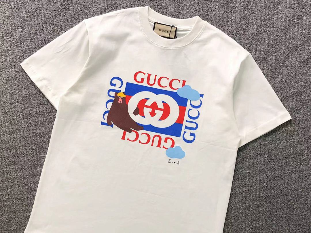 Gucci 85 G⭐C⭐I T-SHIRT 5231964101 (Im 170Cm 60Kg I Wear Size S In The Phot) - Image 7