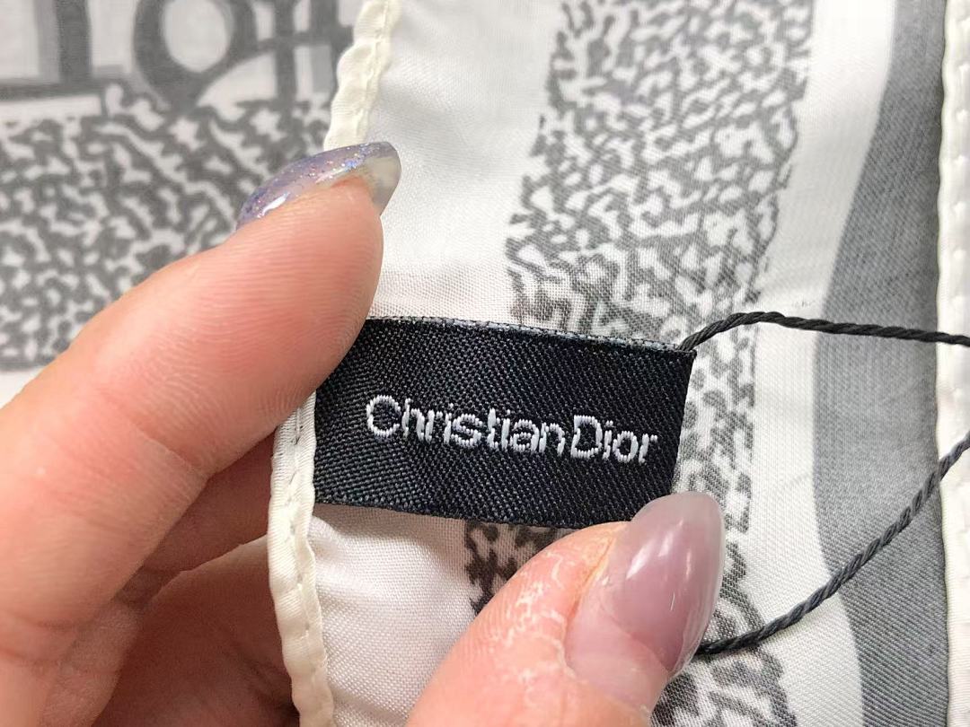 Dior 85 D⭐O⭐ SCARF 31062832102 (Long 180CM* Wide 90CM*) - Image 10