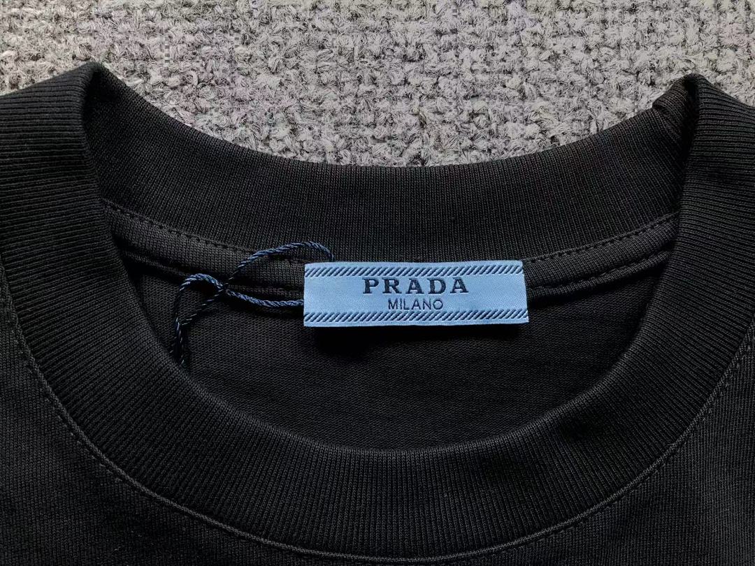 Prada 128 P⭐A⭐A T-SHIRT 3203057121 (Im 170Cm 60Kg I Wear Size S In The Phot) - Image 16