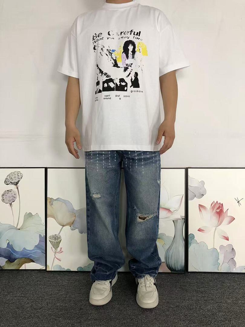 Chanel 88 ENFANTS RICHES DEPRIMES T-SHIRT 5211718162 (Im 170Cm 60Kg I Wear Size S In The Phot) - Image 3