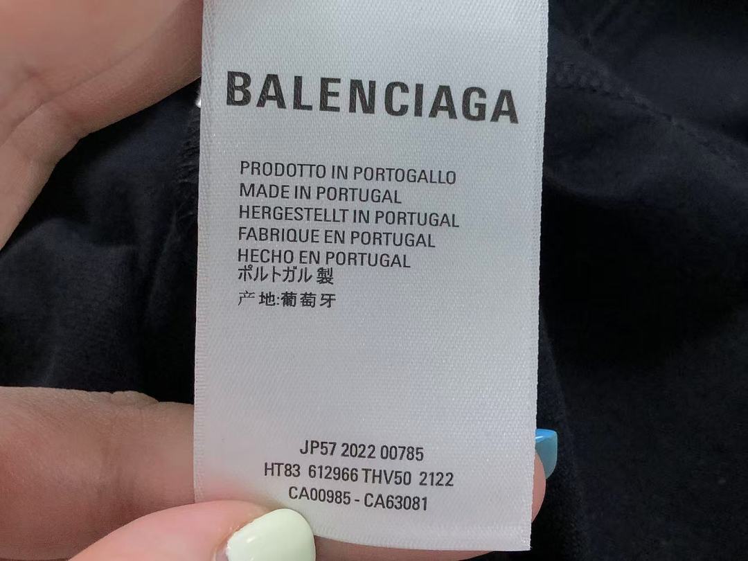 Balenciaga 115 B⭐L⭐⭐⭐IA⭐A T-SHIRT 22051326172 (Im 170Cm 60Kg I Wear Size L In The Phot) - Image 20