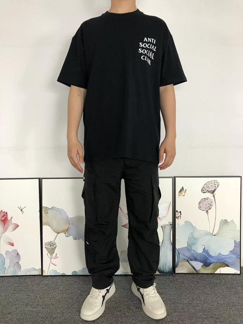Christian Louboutin 85 ANTI SOCIAL CLUB T-SHIRT 4050130902 (Im 170Cm 60Kg I Wear Size L In The Phot) - Image 3