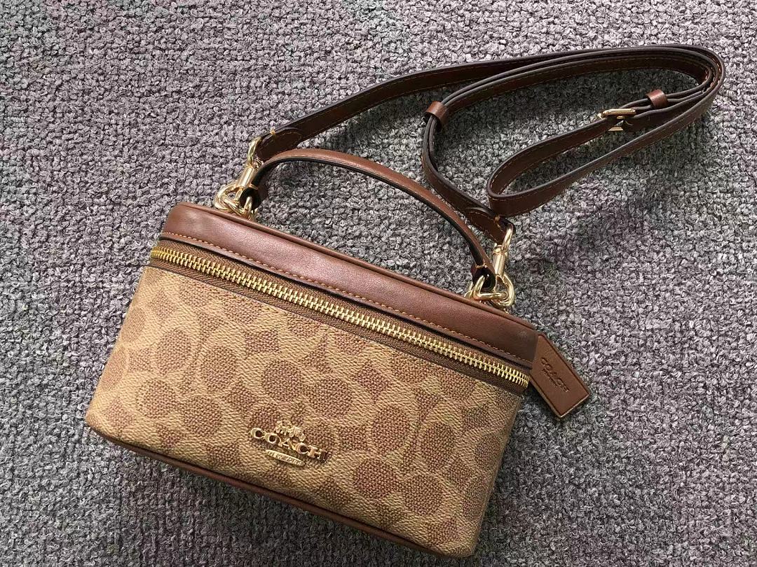 Coach 218 C⭐A⭐H BAG 4208220475 (Long 19CM* Wide 6CM* High 12CM) - Image 9