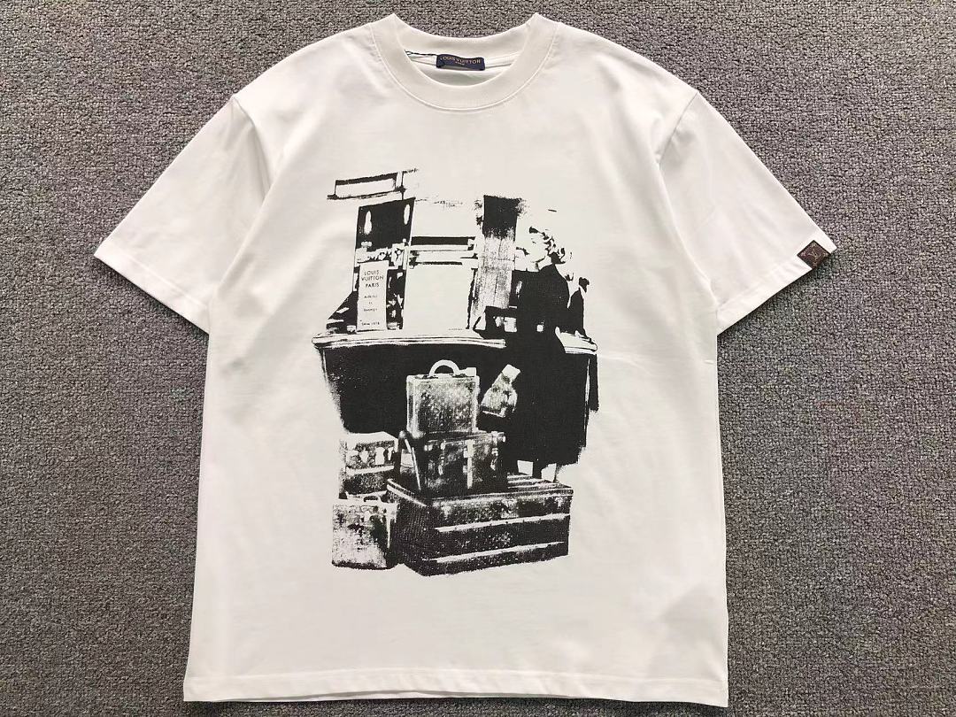 Louis Vuitton 125 L⭐ T-SHIRT 5241402147 (Im 170Cm 60Kg I Wear Size S In The Phot) - Image 7