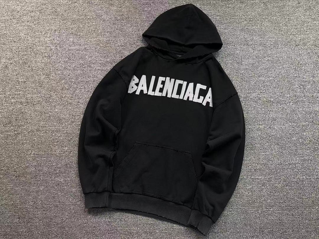 Balenciaga 258 B⭐L⭐⭐⭐IA⭐A HOODIE 31010043221 (Im 170Cm 60Kg I Wear Size M In The Phot) - Image 11
