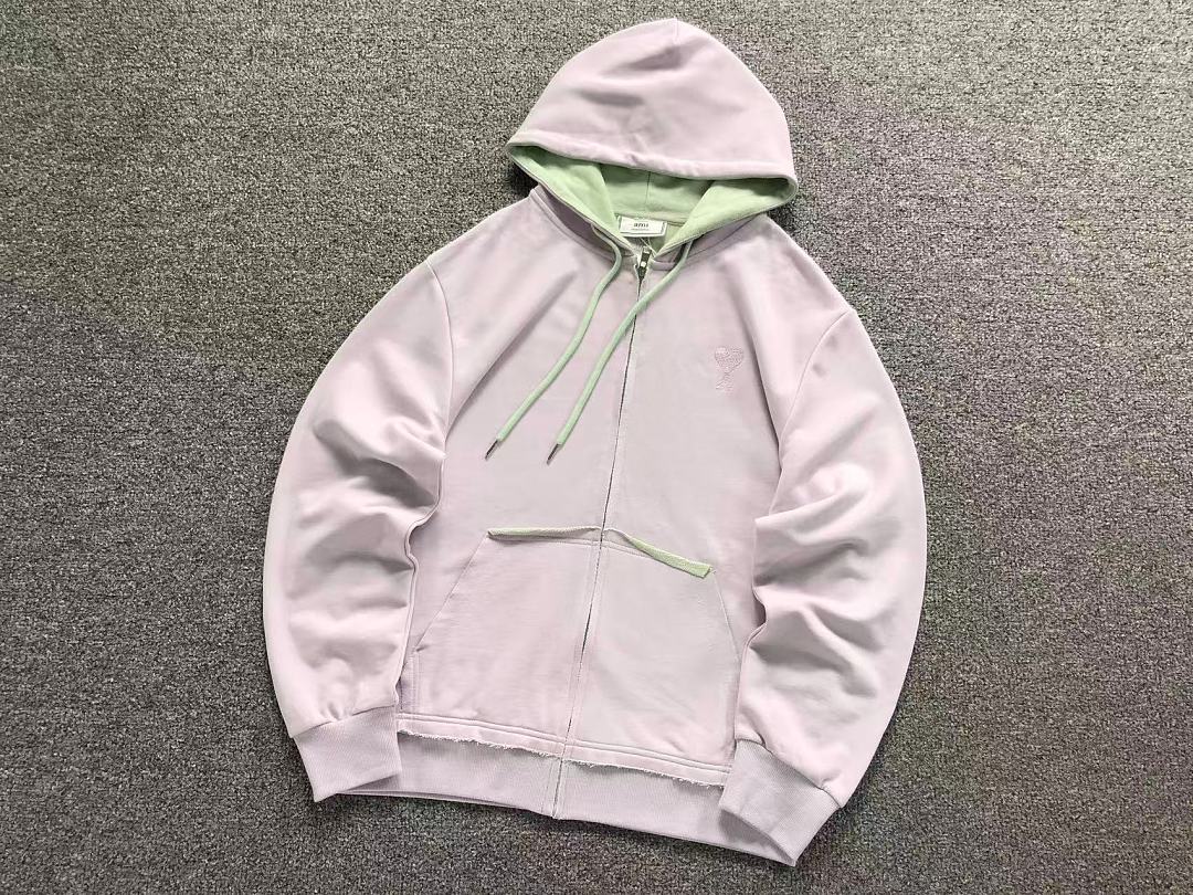 AMI 165 AMI HOODIE 3207171503 (Im 170Cm 60Kg I Wear Size M In The Phot) - Image 10