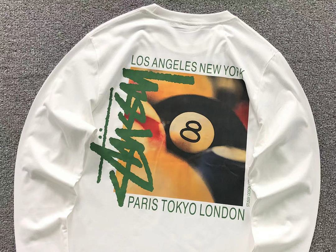 Stussy 95 STUSSY LONG SLEEVED 582005123 (Im 170Cm 60Kg I Wear Size M In The Phot) - Image 14
