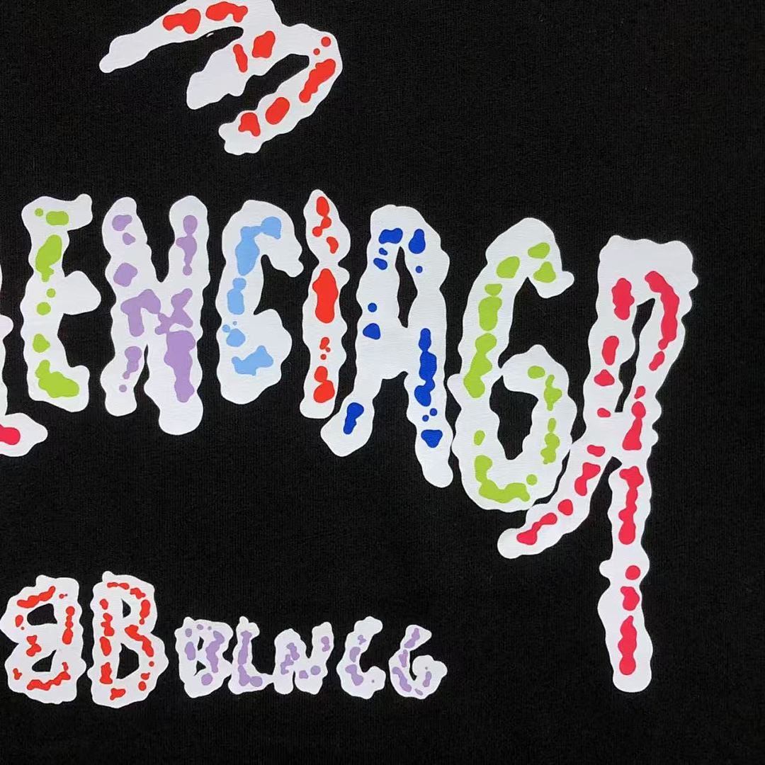 Balenciaga 108 B⭐L⭐⭐⭐IA⭐A T-SHIRT 41081919133 (Im 170Cm 60Kg I Wear Size S In The Phot) - Image 15