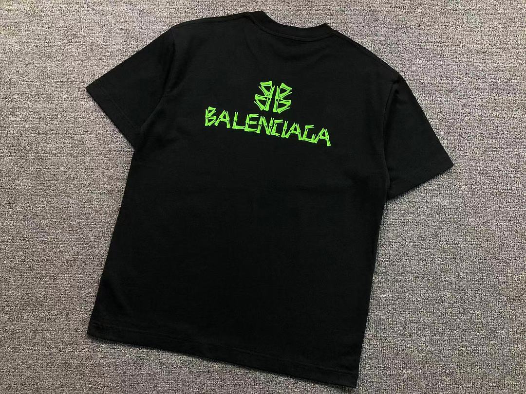 Balenciaga 125 B⭐L⭐⭐⭐IA⭐A T-SHIRT 52070704147 (Im 170Cm 60Kg I Wear Size M In The Phot) - Image 14