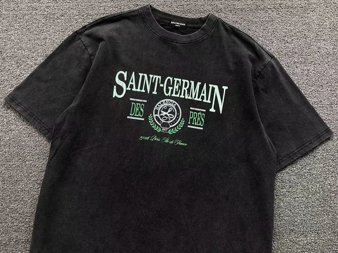 Balenciaga 98 B⭐L⭐⭐⭐IA⭐A T-SHIRT 5212219136 (Im 170Cm 60Kg I Wear Size M In The Phot) - Image 7