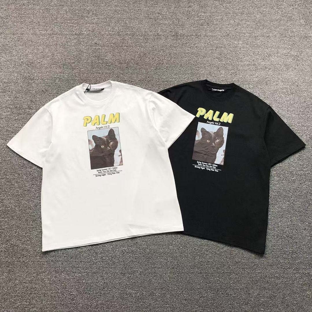 Palm Angels 78 PALM ANGELS T-SHIRT 41060928121 (Im 170Cm 60Kg I Wear Size L In The Phot)