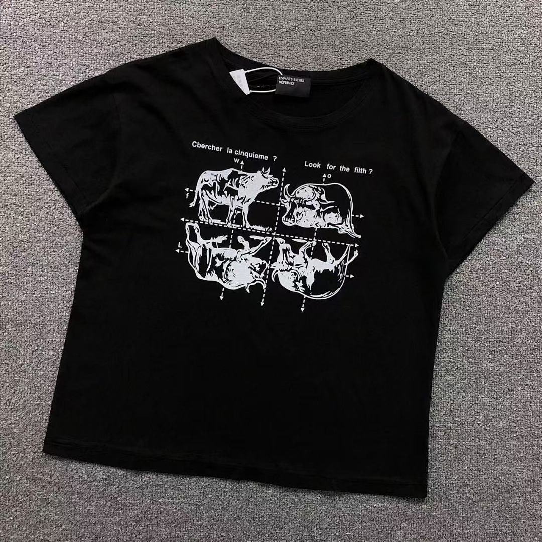 Chanel 108 ENFANTS RICHES DEPRIMES T-SHIRT 4111282317 (Im 170Cm 55Kg I Wear Size S In The Phot)