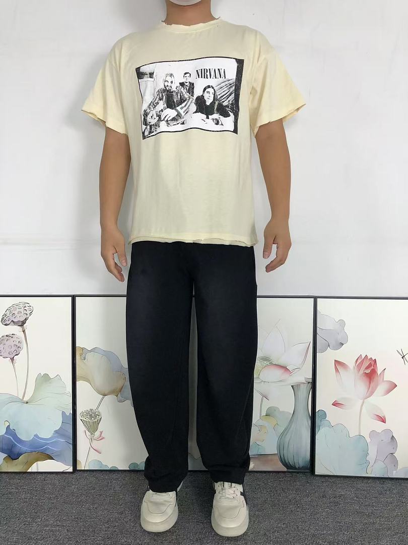 Chanel 105 SAINT MICHAEL T-SHIRT 42071707155 (Im 170Cm 60Kg I Wear Size S In The Phot) - Image 3