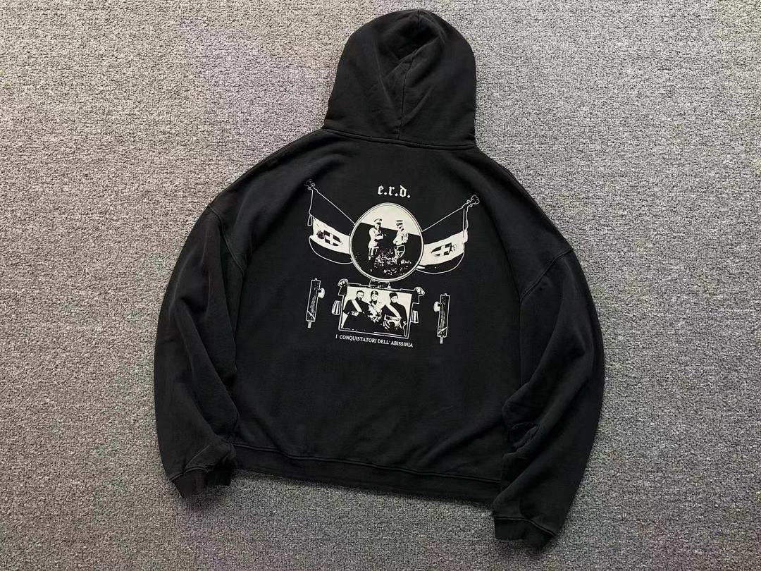 Chanel 168 ENFANTS RICHES DEPRIMES HOODIE 1109180799 (Im 170Cm 60Kg I Wear Size XL In The Phot) - Image 9