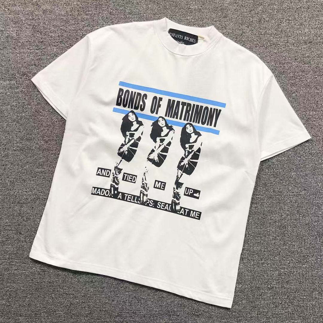 Chanel 85 ENFANTS RICHES DEPRIMES T-SHIRT 42012401162 (Im 170Cm 60Kg I Wear Size S In The Phot)