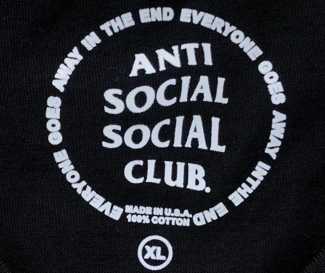 Christian Louboutin 85 ANTI SOCIAL CLUB T-SHIRT - Image 19