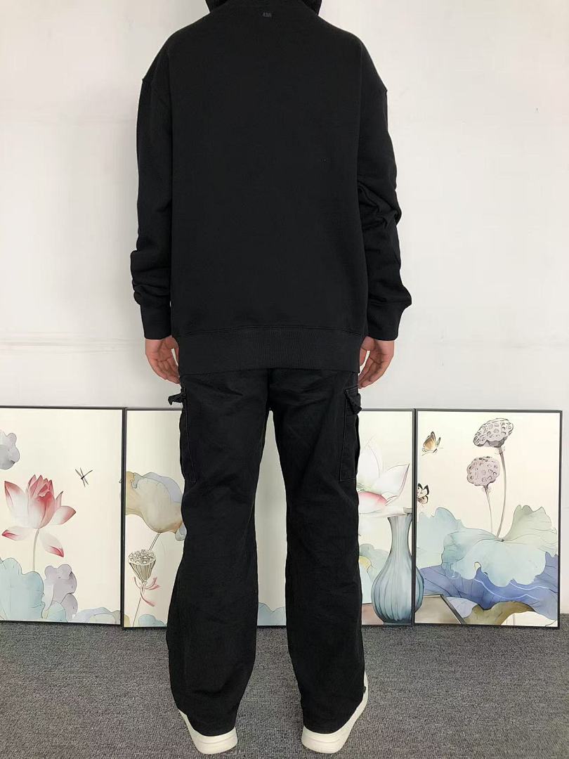 AMI 118 AMI HOODIE 57280188 (Im 170Cm 60Kg I Wear Size M In The Phot) - Image 4