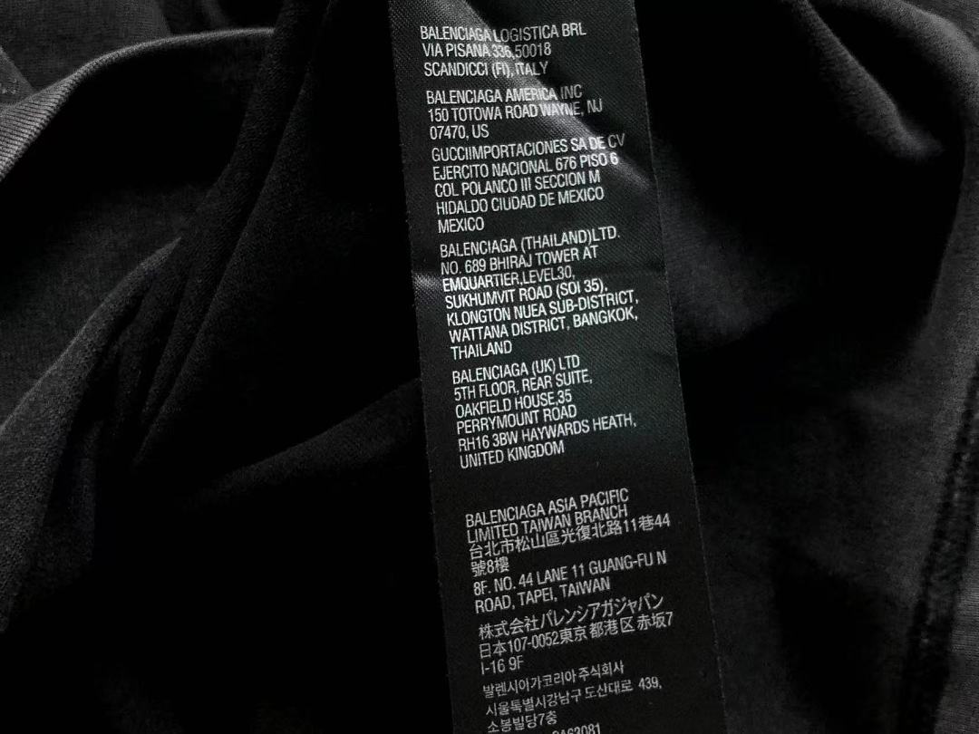 Balenciaga 135 B⭐L⭐⭐⭐IA⭐A T-SHIRT 42042009163 (Im 170Cm 60Kg I Wear Size XS In The Phot) - Image 20