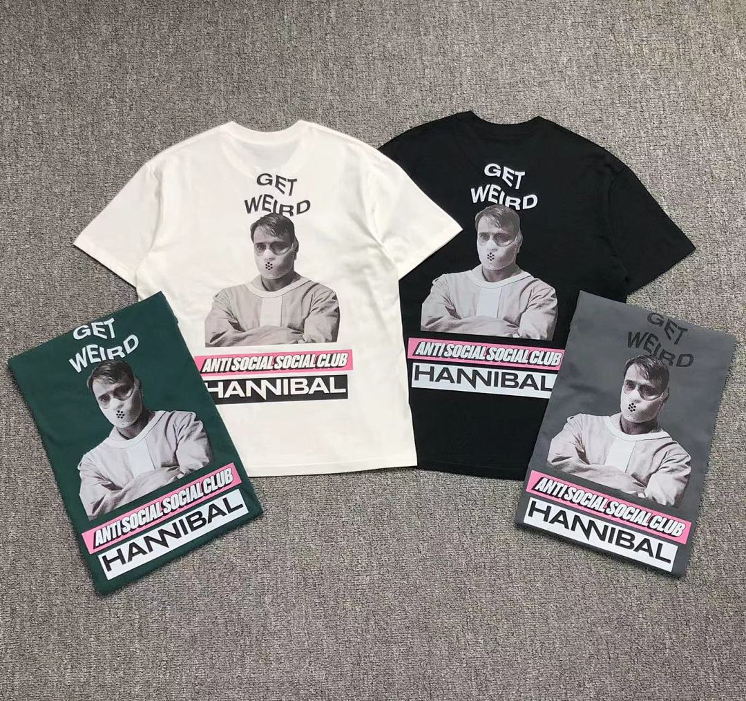 Christian Louboutin 85 ANTI SOCIAL CLUB T-SHIRT