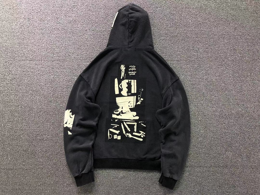 Chanel 178 ENFANTS RICHES DEPRIMES HOODIE 511602162 (Im 170Cm 60Kg I Wear Size S In The Phot) - Image 5