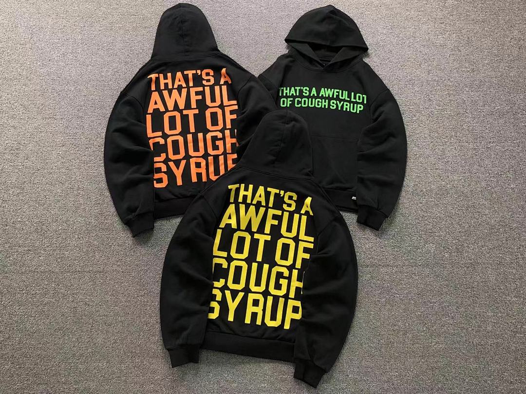 Cough Syrup 208 COU⭐H SY⭐UP HOODIE 3112060272 (Im 170Cm 60Kg I Wear Size M In The Phot) - Image 5