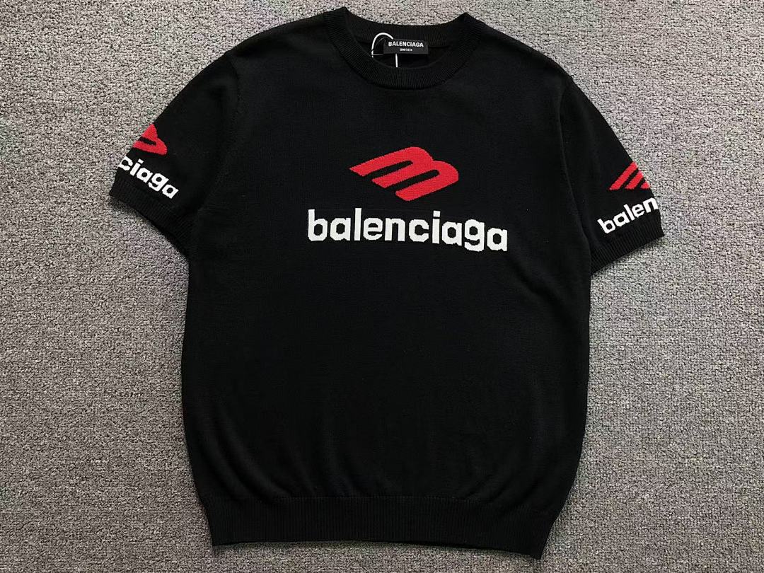 Balenciaga 135 B⭐L⭐⭐⭐IA⭐A T-SHIRT 42030223156 (Im 172Cm 55Kg I Wear Size S In The Phot) - Image 9