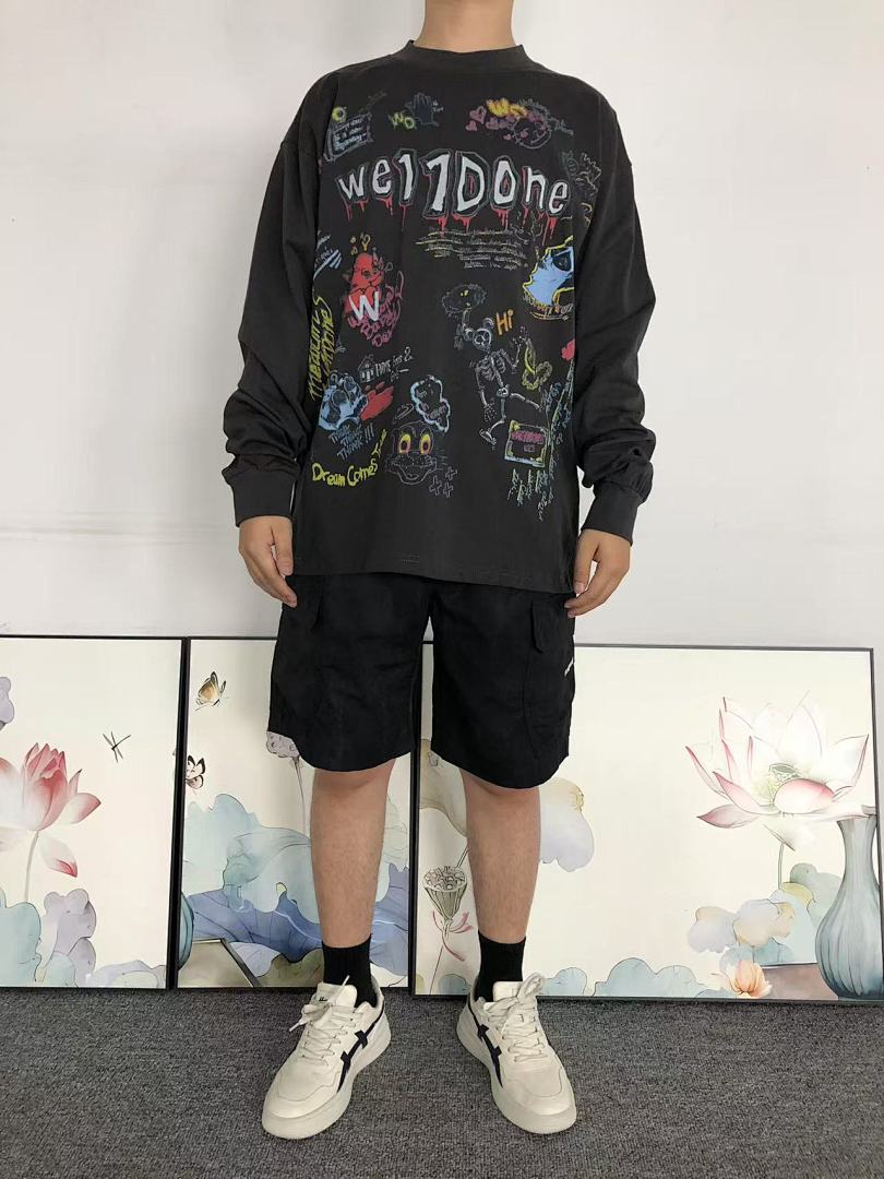 We11done 135 WE11 ⭐⭐NE LONG SLEEVED 3108192617 (Im 170Cm 60Kg I Wear Size S In The Phot) - Image 3