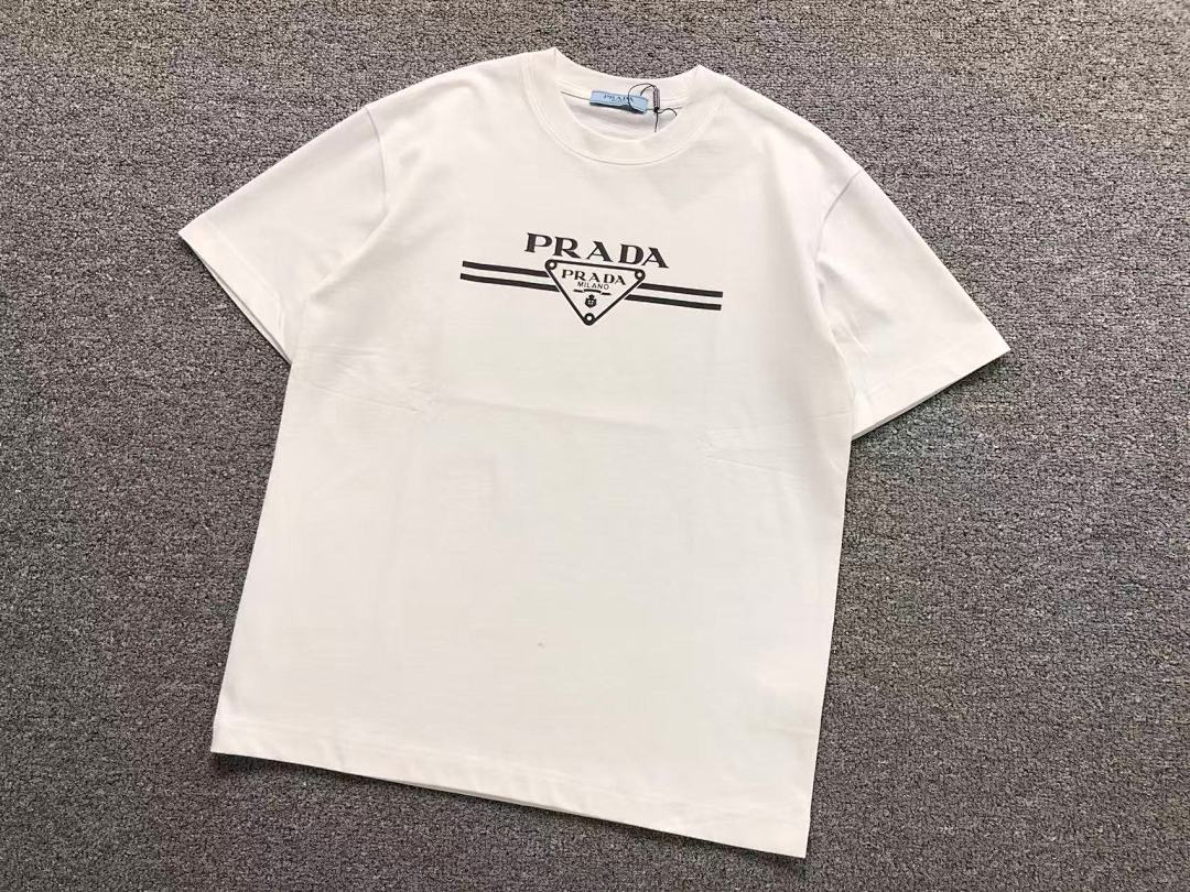 Prada 115 P⭐A⭐A T-SHIRT 5232406147 (Im 170Cm 60Kg I Wear Size M In The Phot) - Image 7