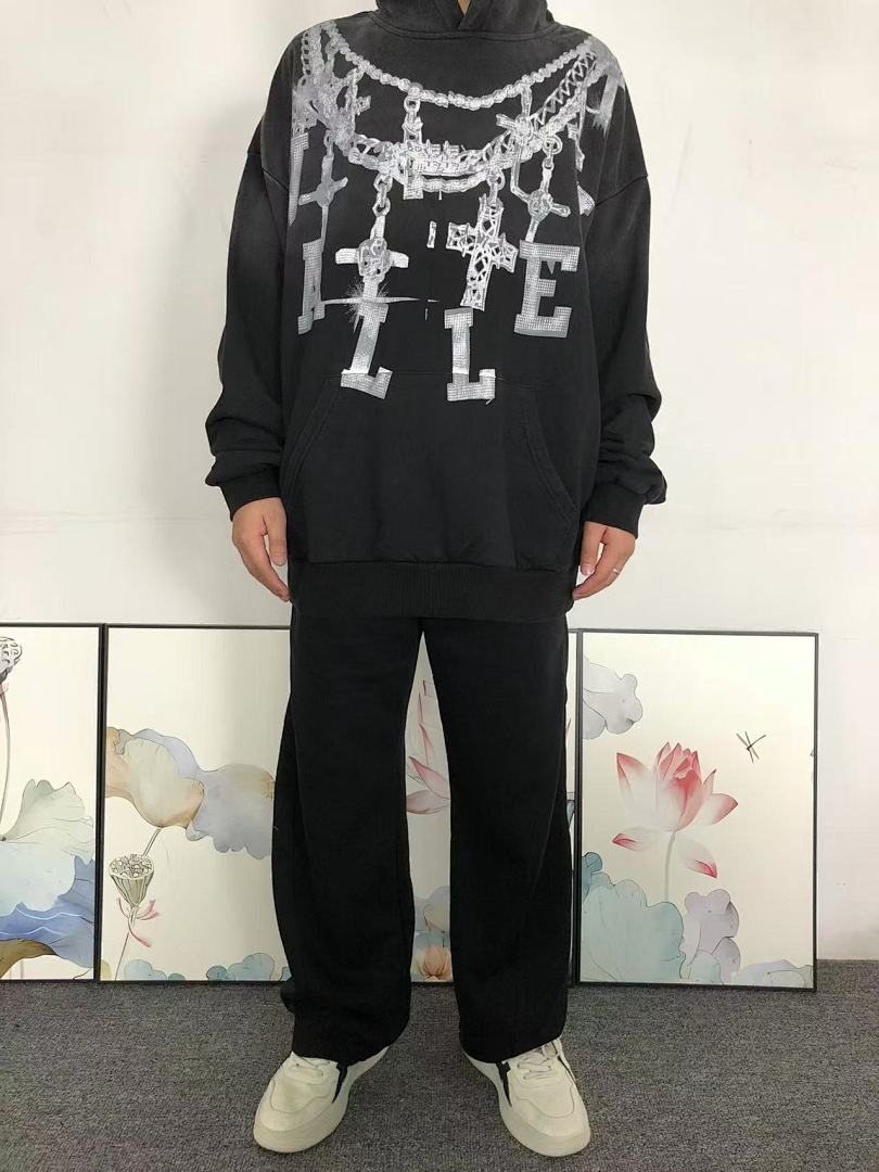 Unbranded 175 V⭐LL⭐Y HOODIE 3112101717 (Im 170Cm 60Kg I Wear Size XL In The Phot) - Image 3