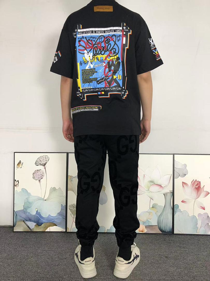 Louis Vuitton 115 L⭐ T-SHIRT 5120814147 (Im 170Cm 60Kg I Wear Size M In The Phot) - Image 4