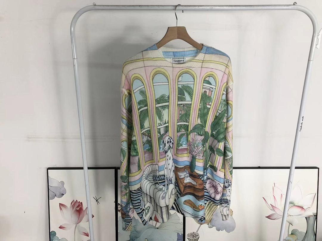 Casablanca 128 CASABLANCA SWEATER 583034127 (Im 170Cm 60Kg I Wear Size M In The Phot) - Image 21