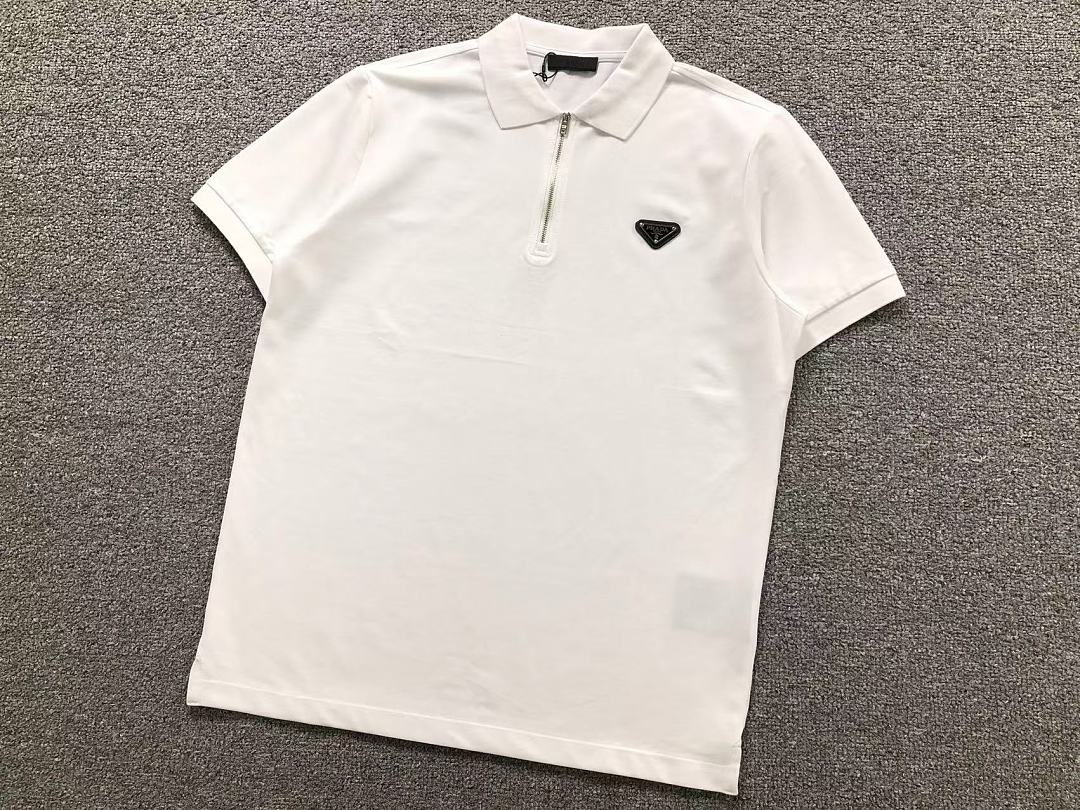 Prada 165 P⭐A⭐A POLO 2206012004 (Im 170Cm 60Kg I Wear Size L In The Phot) - Image 7