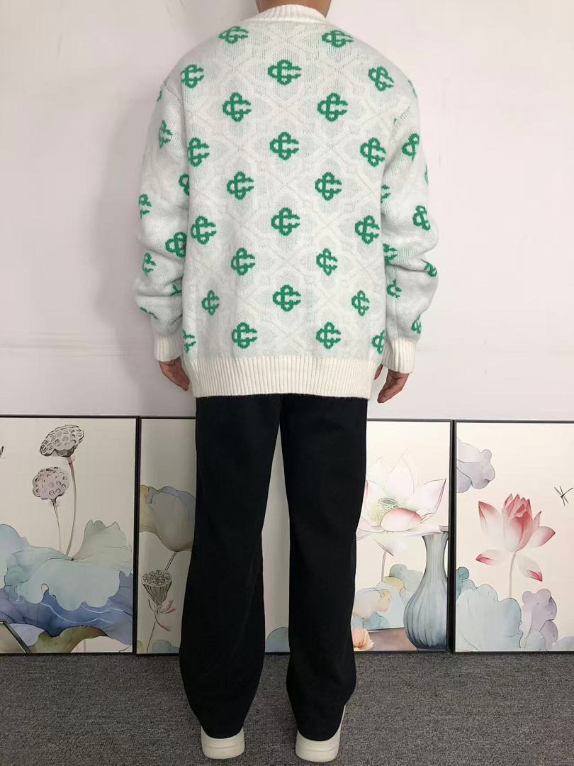 Casablanca 185 CASABLANCA SWEATER 5100415127 (Im 170Cm 60Kg I Wear Size L In The Phot) - Image 4