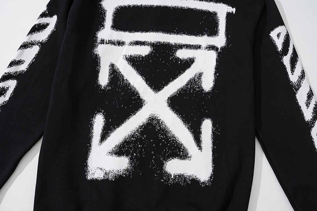 Off-White 109 OFF-WHITE (WHITE HOODIE) - Image 7