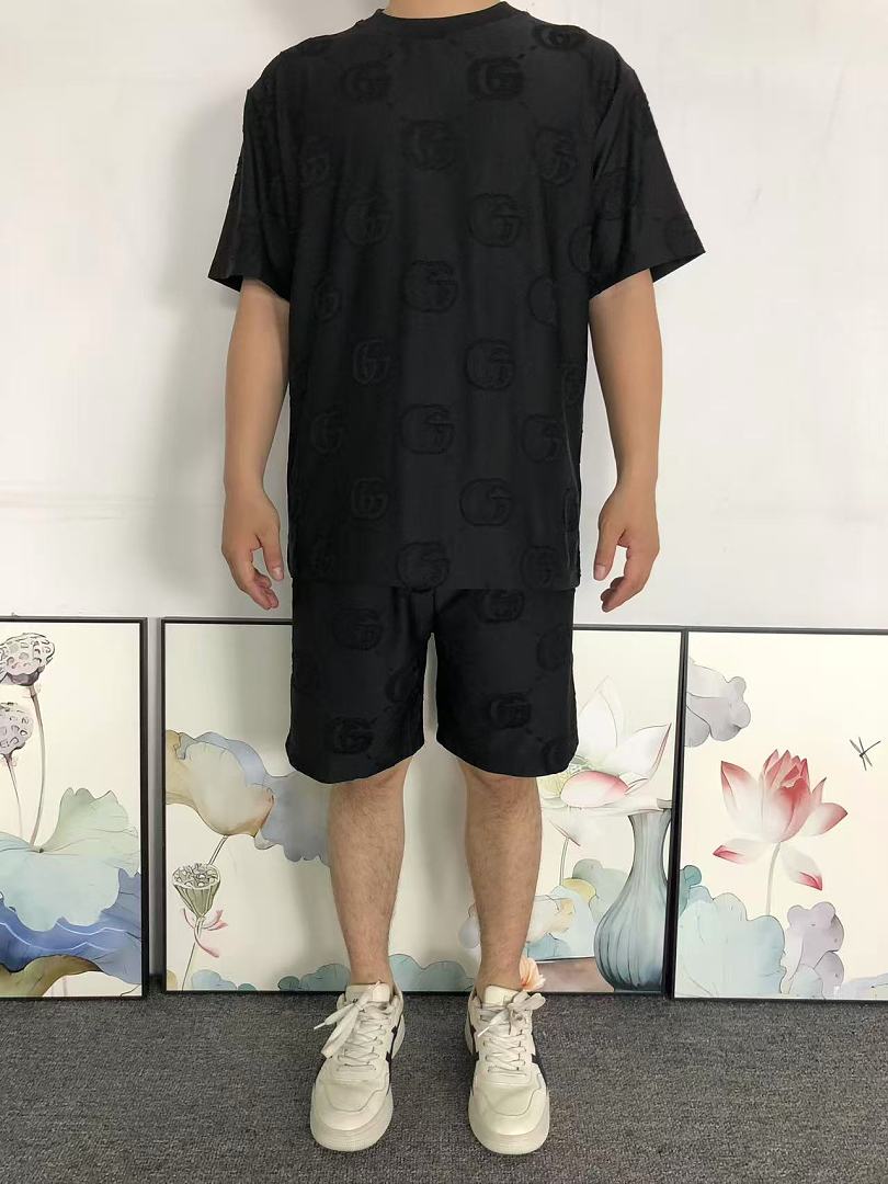 Gucci 218 G⭐C⭐I T-SHIRT SHORTS 5241636147 (Im 170Cm 60Kg I Wear Size L In The Phot) - Image 4