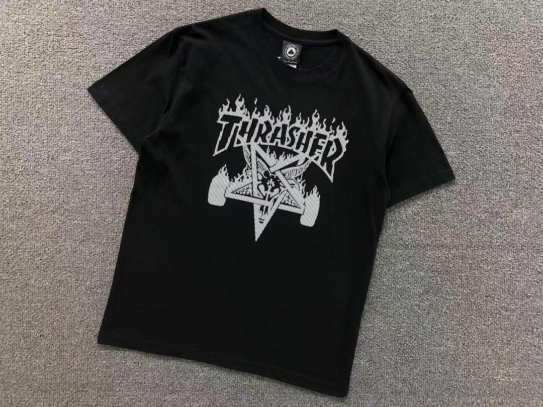 Thrasher 68 THRASHER T-SHIRT 41060905121 (Im 170Cm 60Kg I Wear Size M In The Phot) - Image 8