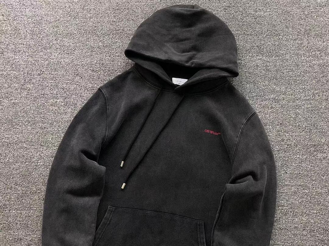 Off-White 195 OFF-WHITE HOODIE 57312219 (Im 170Cm 60Kg I Wear Size S In The Phot) - Image 12