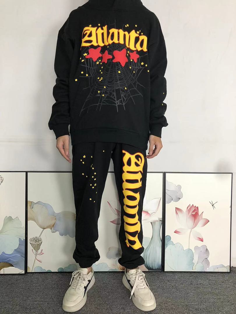 Sp5der TROUSERS SP5DER HOODIE 22081330125 (Im 170Cm 60Kg I Wear Size M In The Phot) - Image 4