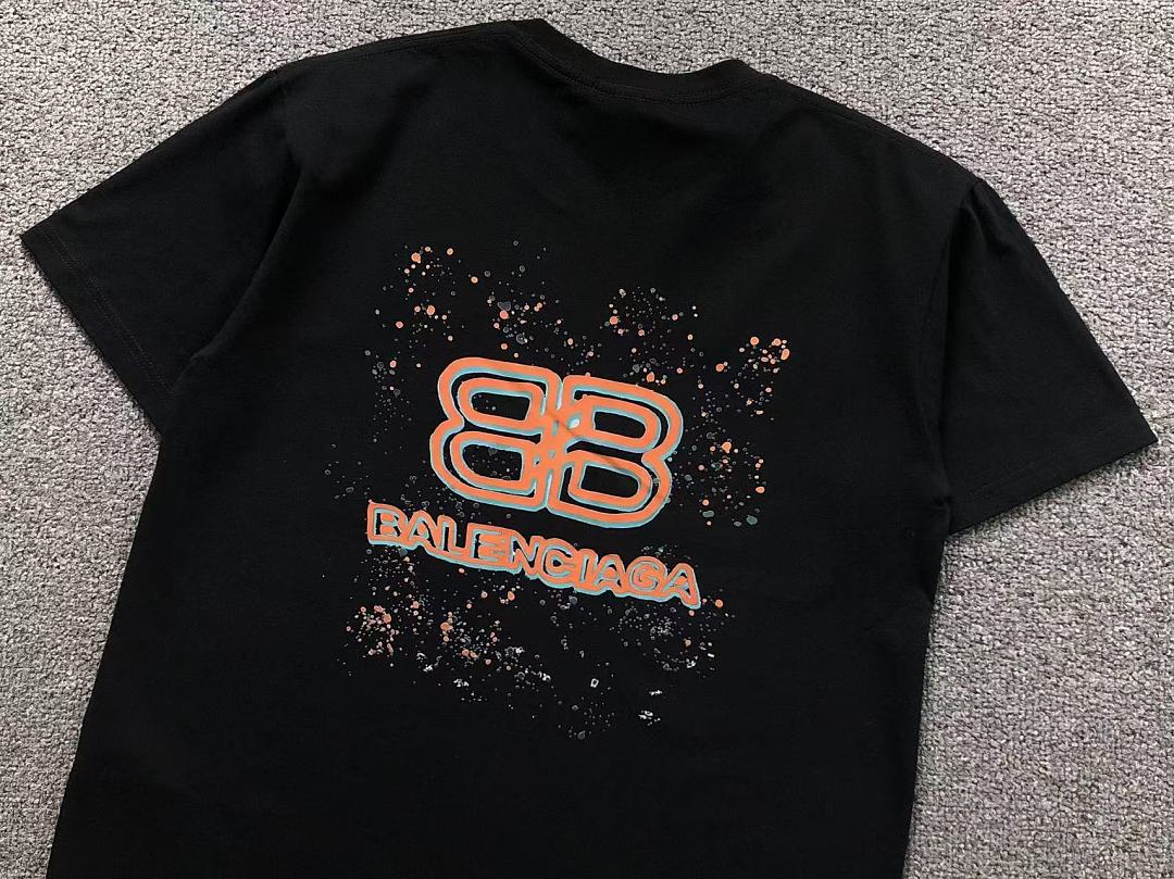Balenciaga 115 B⭐L⭐⭐⭐IA⭐A T-SHIRT 22051319172 (Im 170Cm 60Kg I Wear Size L In The Phot) - Image 18